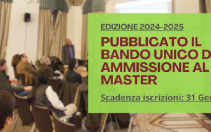 pubblicato bando di ammissione master green bim 2024 2025